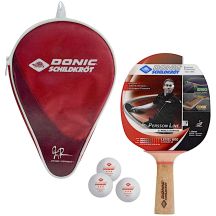 Tischtennisschlägerhülle, 3-Ball-Set, Persson 600, Donic