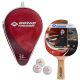 Tischtennisschlägerhülle, 3-Ball-Set, Persson 600, Donic