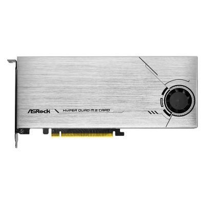 3. ASRock Hyper Quad M.2-Karte für 4x M.2 SSD (Einzelhandel)