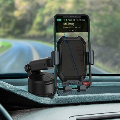 12. Baseus Auto Halter Armaturenbrett Windschutzscheibe Halterung Gravity Automatischer schwarz (SUYL-TK01)