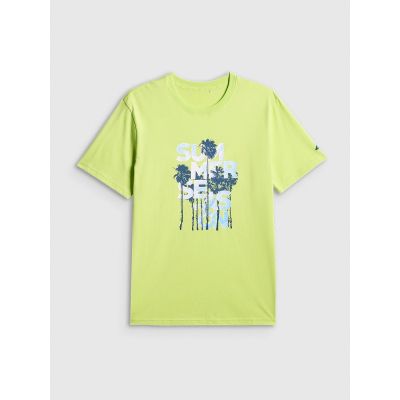 5. Oversize-T-Shirt für Herren mit Aufdruck 4F 4FWSS26TTSHM2784-42S