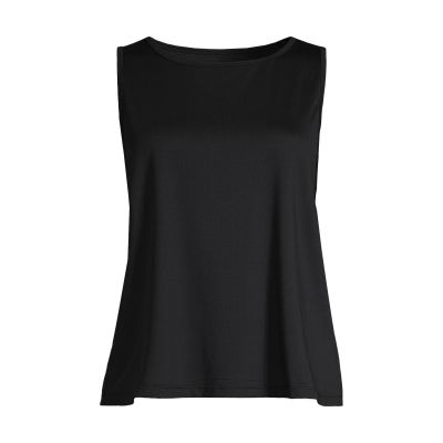 CASALL Damen Laser Mesh Flow Tanktop Schwarz