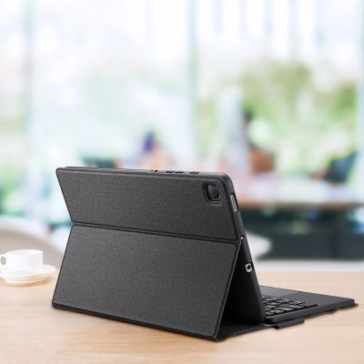 4. Dux Ducis Bluetooth-Tastaturhülle (TK-Serie) für Samsung Tab S6 Lite – Schwarz