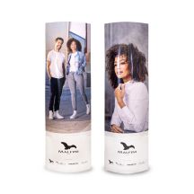 MALFINI-Kartonständer (MALFINI-Logo)