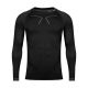 20. Alpinus Tactical Base Layer Thermoaktives Shirt Schwarz und Grau M GT43219