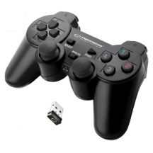 Esperanza EGG108K Wireless Gamepad (PC, PS3; schwarz)