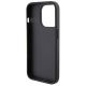 7. Ferrari Perforated Waves Metal Logo Hülle für iPhone 15 Pro – Schwarz