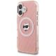 2. Karl Lagerfeld IML Choupette Head Logo MagSafe iPhone 16 Hülle - Pink