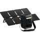 Anker Solix C300X 288Wh 300W Tragbare Powerstation-Set + PS60 60W Solarpanel