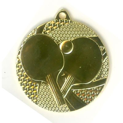5. Goldmedaille – Tischtennis – Stahlmedaille