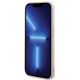 5. Karl Lagerfeld 3D-Gummi-Glitzer-Logo-Hülle für iPhone 15 Pro Max – Rosa