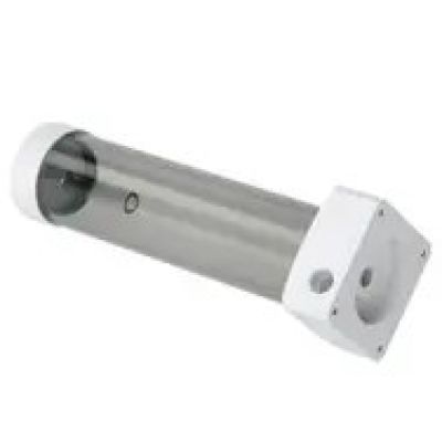 214 mm DDC Schubkarren-Überlaufbehälter, Acryl – Weiß