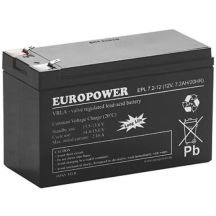 EUROPOWER AGM-Batterie EPL-Serie 12V 7,2Ah T1