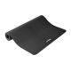 Gymnastikmatte für Yoga, Pilates, Fitness, 190 x 115 cm, 2 cm dick, NBR-Material, schwarz, REBEL ACTIVE
