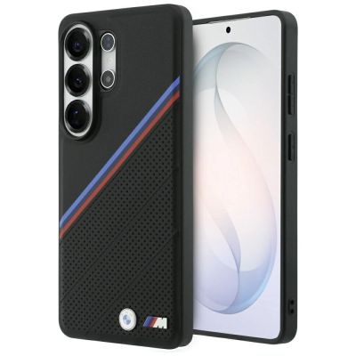 BMW Tricolor Metal Logo MagSafe Hülle für Samsung Galaxy S26 Ultra - Schwarz