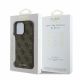 4. Guess 4G Classic Hülle für iPhone 16 Pro – braun
