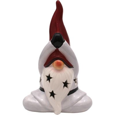 16. Weihnachtsmannfigur mit LED-Beleuchtung, 20 cm