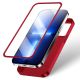 4. Joyroom 360 Full Case Cover für iPhone 13 Pro Max Back und Front Cover + Tempered Glass rot (JR-BP928 rot)