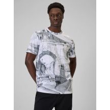 Herren-T-Shirt mit Aufdruck, regulär, Größe 4F 4FRSS26TTSHM3641-97A
