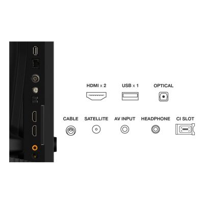 5. TCL 40S59K QLED 40'' Full HD Android TV Dolby Digital Plus DVB-T2 Metallic