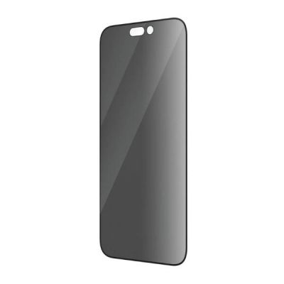 4. PanzerGlass Ultra-Wide Fit Antibakterieller Sichtschutz aus gehärtetem Glas mit Positionierer für iPhone 14 Pro