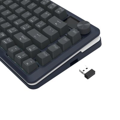 4. REDRAGON K708-RGB-PRO FLEKACT Tastatur USB + RF Wireless + Bluetooth Schwarz