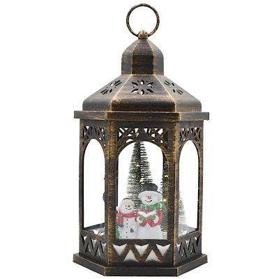 2. Dekorative LED-Laterne 32 cm - Schneemann