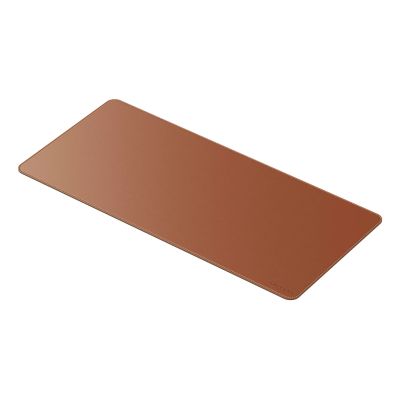Satechi Premium Schreibtischunterlage – Schreibtischunterlage aus veganem Leder (braun)
