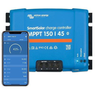 5. Victron Energy SmartSolar MPPT 150/45 Solarladegerät
