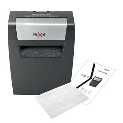 8. Rexel Momentum X406 Aktenvernichter, 6 Blatt, 15-l-Auffangbehälter
