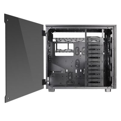 14. Thermaltake View 91 RGB TG CA-1I9-00F1WN-00 Gehäuse (ATX, Extended ATX, Micro ATX, Mini ITX, XL-ATX; Schwarz)