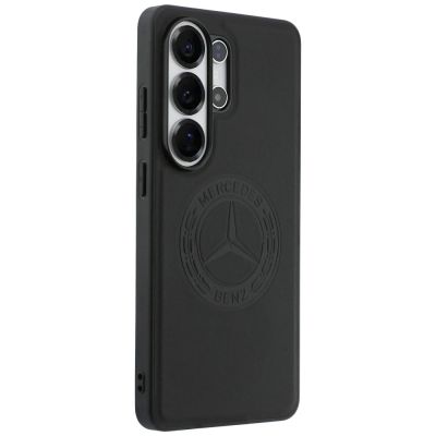 4. Mercedes Vintage Logo MagSafe Hülle für Samsung Galaxy S26 Ultra - Schwarz