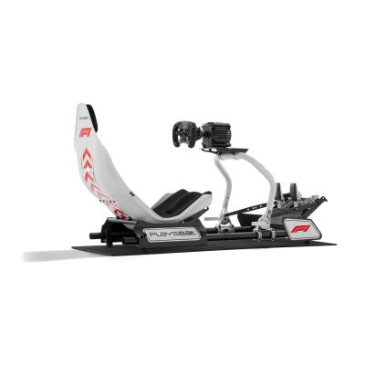 4. Playseat Formula Instinct Gaming-Stuhl – F1 Edition Universal-Polstersitz Schwarz, Weiß
