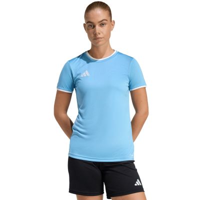 Damen-T-Shirt adidas Entrada 26 Jersey hellblau JZ2498