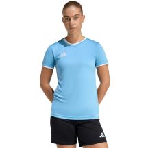 Damen-T-Shirt adidas Entrada 26 Jersey hellblau JZ2498