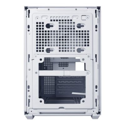 Lian Li B4-mATX Wood Mini Tower Weiß, Holz