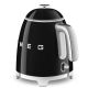 6. SMEG Mini-Wasserkocher 0,8L schwarz Schwarz (KLF05BLEU)