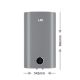 7. Elektroboiler LIN LIFVD1SMGY 80L SMART grau WLAN