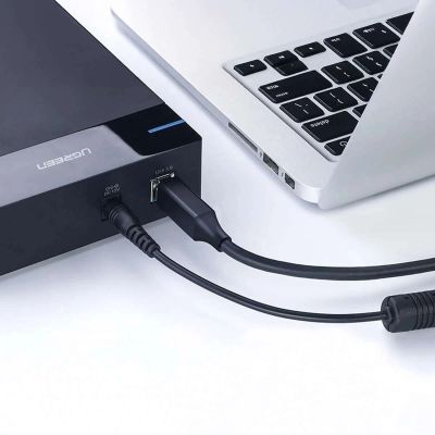 3. Ugreen US210 10372 Druckerkabel USB-A 3.0 / USB-B 5 Gbit/s 2 m – Schwarz