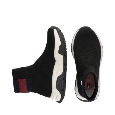 9. Tommy Hilfiger Sock Sneaker Black W Schuhe T3A9-33007-0702999-999