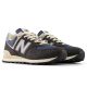 2. New Balance U574 schwarze Lifestyle Unisex-Sneaker (U574SGG)