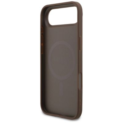 7. Guess 4G Ring Classic Logo MagSafe Hülle für iPhone 17 Air - Braun