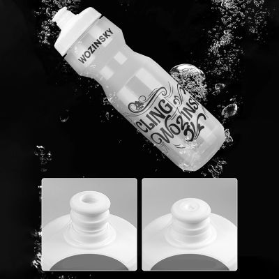 10. HBR-01 750ml Fahrradflasche - transparent