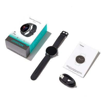 2. Joyroom Classis Series JR-FC1 Smartwatch mit Anrufbeantworterfunktion / IP68-Schutz - Dunkelgrau