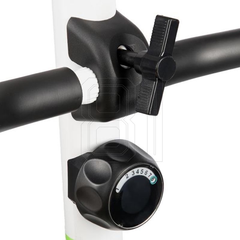 45. Magnetfahrrad weiß und grün HMS M9239* 