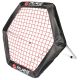4. REBOUNDER HEXAGON TRAININGSRAHMEN 95x85CM PURE 2 IMPROVE