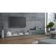 TV-Schrank LIFE 300/42/35 weiß/grau glänzend