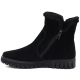 3. Gefütterte schwarze Damen-Lederstiefeletten Vinceza 133126