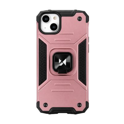 10. Wozinsky Ring Armor iPhone 14 Plus Panzerhülle Magnethalter Ring Gold