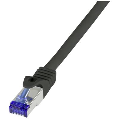 LogiLink C6A143S Netzwerkkabel Schwarz 50m Cat6a S/FTP (S-STP)